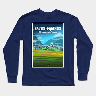 Ste Marie de Campan - Hautes Pyrénées v2 Long Sleeve T-Shirt